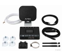 Set router avtex amr104p 4g cat 6 con antenna mimo portatile per camper e roulotte, nero