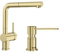 Set rubinetto da cucina Blanco Linus-S 526684, dispenser di liquidi Blanco Lato 526699