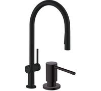 Set rubinetto da cucina Hansgrohe Talis M54 72801670, dispenser di liquidi Hansgrohe A41 40438670