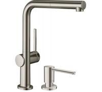 Set rubinetto da cucina Hansgrohe Talis M54 72809800, dispenser di liquidi Hansgrohe A41 40438800