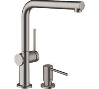 Set rubinetto da cucina Hansgrohe Talis M54 72840340, dispenser di liquidi Hansgrohe A41 40438340
