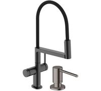 Set rubinetto da cucina Hansgrohe Talis Select M54 PowderSpray 72861340, dispenser di liquidi Hansgrohe A41 40438340