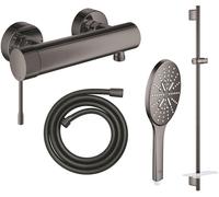 Set rubinetto per doccia Grohe Essence 33636A01, asta doccia Grohe Rainshower 26603A00, 26574A00, 28388A01