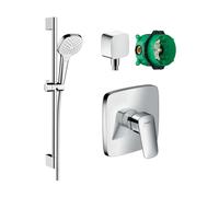 Set rubinetto per doccia Hansgrohe Logis 71605000, set doccia Hansgrohe Croma 26582400, 01800180, 26457000