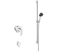 Set rubinetto per doccia Hansgrohe Vernis Blend 71663000, set doccia Hansgrohe Activera Select S 28046000, 26453000