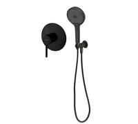 Set rubinetto per doccia Oltens Rann 33107300, doccetta Oltens Luva EasyClick 37109300, 39304300, 37200300
