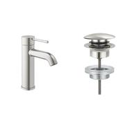 Set rubinetto per lavabo Grohe Essence 23590DC1, tappo per lavabo Grohe 65807DC0