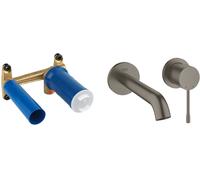 Set rubinetto per lavabo Grohe Essence New 19408AL1, corpo incasso Grohe Eurostyle 23571000