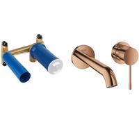 Set rubinetto per lavabo Grohe Essence New 19408DA1, corpo incasso Grohe Eurostyle 23571000