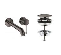 Set rubinetto per lavabo Grohe Essence New 19967A01, tappo per lavabo Grohe 65807A00