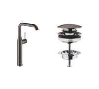 Set rubinetto per lavabo Grohe Essence New 32901A01, tappo per lavabo Grohe 65807A00