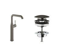 Set rubinetto per lavabo Grohe Essence New 32901AL1, tappo per lavabo Grohe 65807AL0