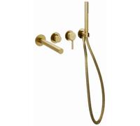 Set rubinetto per vasca e doccia Excellent Pi AREX.1240.02GB, collegamento del tubo flessibile con maniglia Excellent Pi AREX.1241GB, AREX.1242GB, AREX.SH.023GB