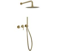 Set rubinetto per vasca e doccia Excellent Pi AREX.1240GB, collegamento del tubo flessibile con maniglia Excellent Pi AREX.1241GB, AREX.3025GB, AREX.SH.023GB