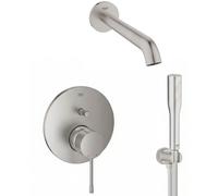 Set rubinetto per vasca e doccia Grohe Essence 24058DC1, bocca di erogazione per rubinetto Grohe Essence 13449DC1, 26658DC0, 27400DC0, 28362DC1