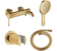 Set rubinetto per vasca e doccia Grohe Essence 33624GL1, doccetta Grohe Rainshower 26574GL0, 27074GL0, 28362GL1