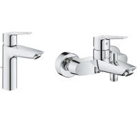 Set rubinetto per vasca e doccia Grohe Start 24206002, rubinetto per lavabo Grohe Start 23455002
