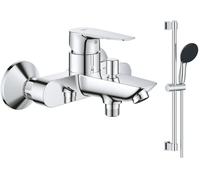 Set rubinetto per vasca e doccia Grohe Start Edge 24198001, set doccia Grohe Vitalio Start 27942001