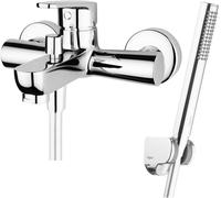 Set rubinetto per vasca e doccia Hagser Della HGR30000034, doccetta Hagser Mia HGR70000037, HGR15000037, HGR90000037