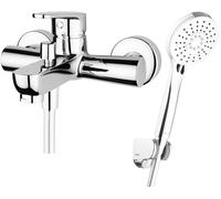 Set rubinetto per vasca e doccia Hagser Della HGR30000034, doccetta Hagser Tina HGR10000037, HGR15000037, HGR90000037