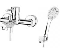 Set rubinetto per vasca e doccia Hagser Lisa HGR10000034, doccetta Hagser Lara HGR20000037, HGR15000037, HGR90000037