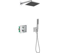 Set rubinetto per vasca e doccia Hansgrohe Ecostat 15714000, soffione doccia Hansgrohe Activera Q 28737000, 26889000, 27413000, 01800180, 24320000, 28276000