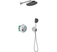 Set rubinetto per vasca e doccia Hansgrohe ShowerSelect 15743000, soffione doccia Hansgrohe Activera S 28056000, 26888000, 27413000, 01800180, 28276000, 28033000