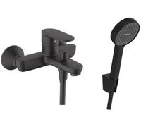 Set rubinetto per vasca e doccia Hansgrohe Vernis Blend 71440670, set doccia Hansgrohe Activera Select S 28052670