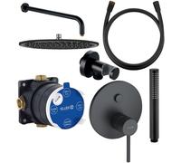 Set rubinetto per vasca e doccia Kludi Bozz 386593976, soffione doccia Kludi A-QA 6432587-00, 6651439-00, 88011, 3912039-00, 6107139-00, 6054739-00