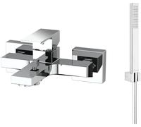 Set rubinetto per vasca e doccia Oltens Gota 34001100, doccetta Oltens Sog 37103100, 37200100, 37400100