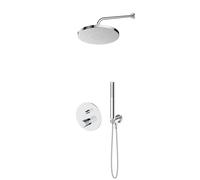 Set rubinetto per vasca e doccia Oltens Hamnes 34106100, soffione doccia Oltens Pluva 37010100, 39400100, 37102100, 39304100, 37200100