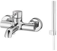 Set rubinetto per vasca e doccia Oltens Molle 34000100, doccetta Oltens Ume 37102100, 37200100, 37400100