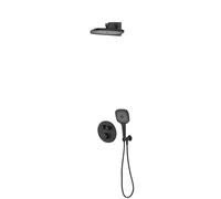Set rubinetto per vasca e doccia Oltens Onega 34601300, soffione doccia Oltens Vann 37008300, 39403300, 37108300, 39304300, 37200300