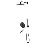 Set rubinetto per vasca e doccia Oltens Rann 34111300, soffione doccia Oltens Vindel 37000300, 39100300, 39400300, 39304300, 37102300, 37200300
