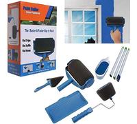 Set Rullo pennello pittura Paint Roller 6 pz muri pareti vernice angoli no gocce