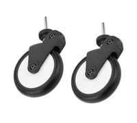 Set ruote anteriori per baby jogger, passeggini Premier Set ruote girevoli di ricambio Passeggini Ruote in gomma Accessori Ruota Yoya Vovo Carrozzina per bambini con attrezzi(Ruota anteriore)