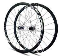Set Ruote Bici Da Strada 700c Asse Passante Anteriore E Posteriore Ruota Freno A Disco Mozzo 24H In Lega Di Alluminio Cerchio for 8 9 10 11 12 Velocità Cassetta(Colourful,HG_THRU AXLE 15 * 100MM)