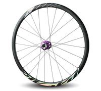 Set Ruote Bici Da Strada 700c Cerchione In Alluminio Ruote Anteriore E Posteriore Bloccaggio Rapido 9x100mm/10x135mm Freno A Disco 24H For Cassetta A 7-12 Velocità