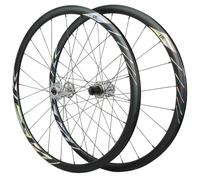 Set Ruote Bici Da Strada 700c Cerchione In Alluminio Ruote Anteriore E Posteriore Bloccaggio Rapido 9x100mm/10x135mm Freno A Disco 24H For Cassetta A 7-12 Velocità
