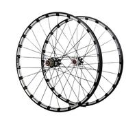 Set Ruote Bici Da Strada Set di ruote for bicicletta da 26/27,5 pollici, ruote MTB, cerchio in lega a doppia parete CNC, mozzo con cassetta, freno a disco, 11 velocità, 24 ore(B,27.5")