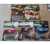 Set ruote calde 2025 mix Fast & Furious L Nissan Lamborghini lotto da 5 (NG19)