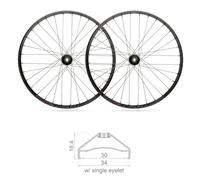 Set Ruote MTB Blackjack "Ready" 30mm 29" Shimano MicroSpline Boost Perno Passant