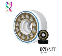 Set RUOTE Professionali MISSION Ø57 + 16 CUSCINETTI ABEC7 Pattinaggio Artistico