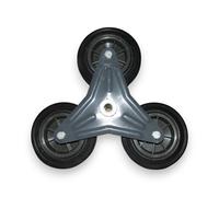 Set ruote ricambio per carrello a sei ruote compatibile robustezza affidabile dimensioni standard installazione facile