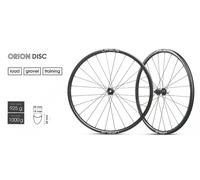 SET RUOTE URSUS ORION DISCO ALLUMINIO STRADA GRAVEL TUBELESS J-BEND RD30 SHIMANO