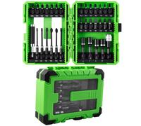 SET S2 INSERTI AD IMPATTO CON ADATTATORI - FINITURA NERA