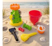 Set Sabbia Bambini Giochi da Sabbia per Sabbiera