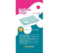 Set sacchetti igienici animali Nylon per lettiere gatti 12 pz (37x29cm) 85360724