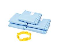 Set Sacchi Polvere Wonderbag Classic 5 Pezzi + Adattatore Rowenta WB406