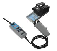 Set saldatore digitale elettrico da 240 W, con pinzette parallele, stazione di saldatura portatile con regolazione della temperatura (200 - 480 °C), mini saldatore con indicatore LED